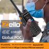2025 Глобальная сеть POC Zello Рация Android 8.1 Bluetooth WiFi Ручной GPS Зарубежная версия