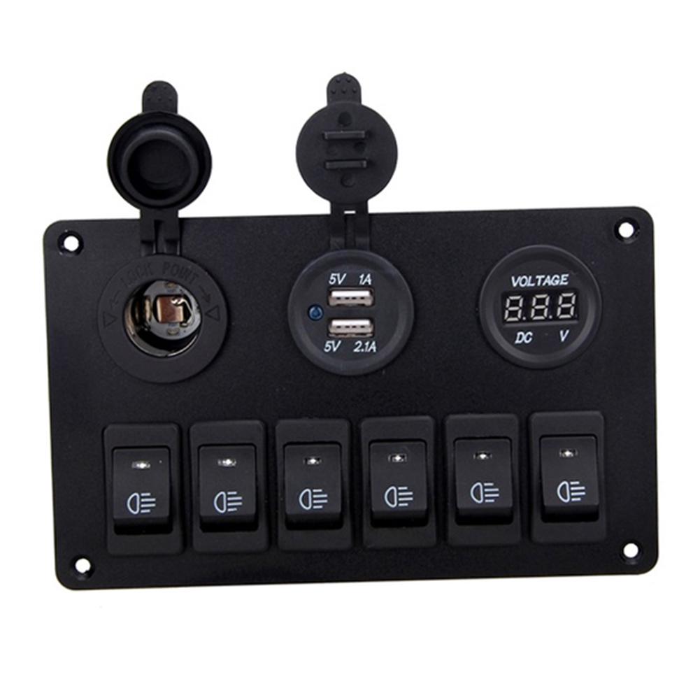 Car Circuit Board Display Gang Marine Boat Switch Control