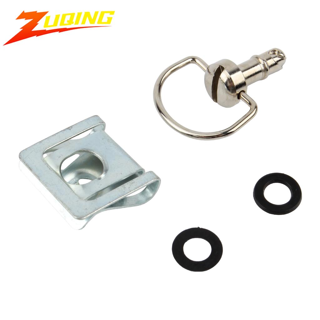 17mm Motorcycle Quick Release Screws For KTM Honda Yamaha Suzuki Kawasaki 1/4 D-ring Turn Race Fairing Fastener Motocross Parts