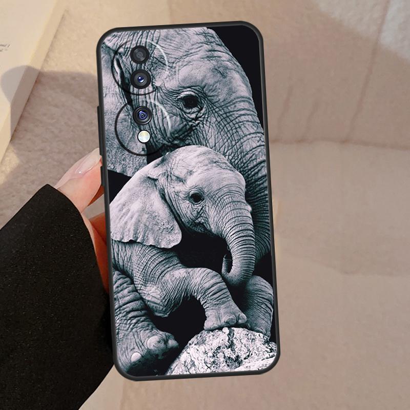 Слон Ребенок Природа Для Honor Magic 7 6 5 Lite V5 Чехол Для Honor 400 Pro 200 50 70 90 X8a X8b X9a X9b X9c Обложка