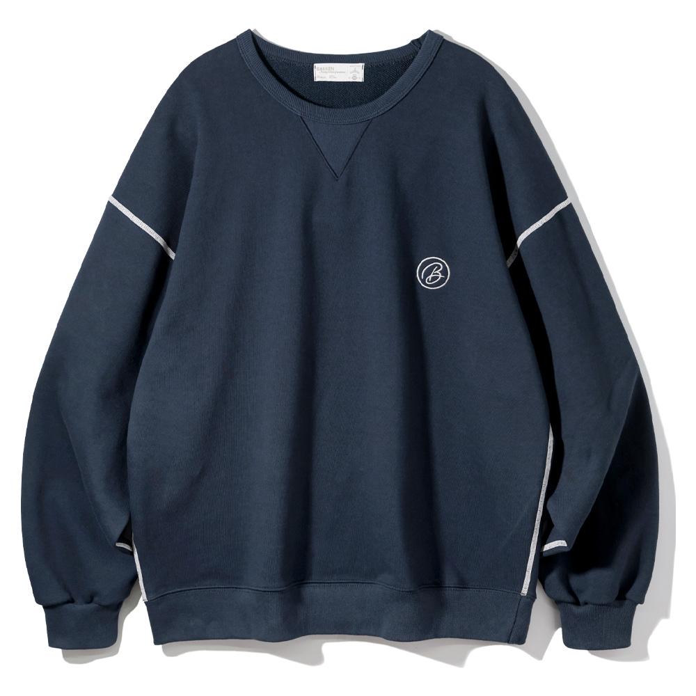 BAKKEN Essential Sweatshirt Bk5981_Navy