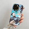 Jujutsu Kaisen Group Photo Phone Case For iPhone 17,16,15,14,13,12,11 Plus,Pro Max,XS,Colorful Silver Black Cover