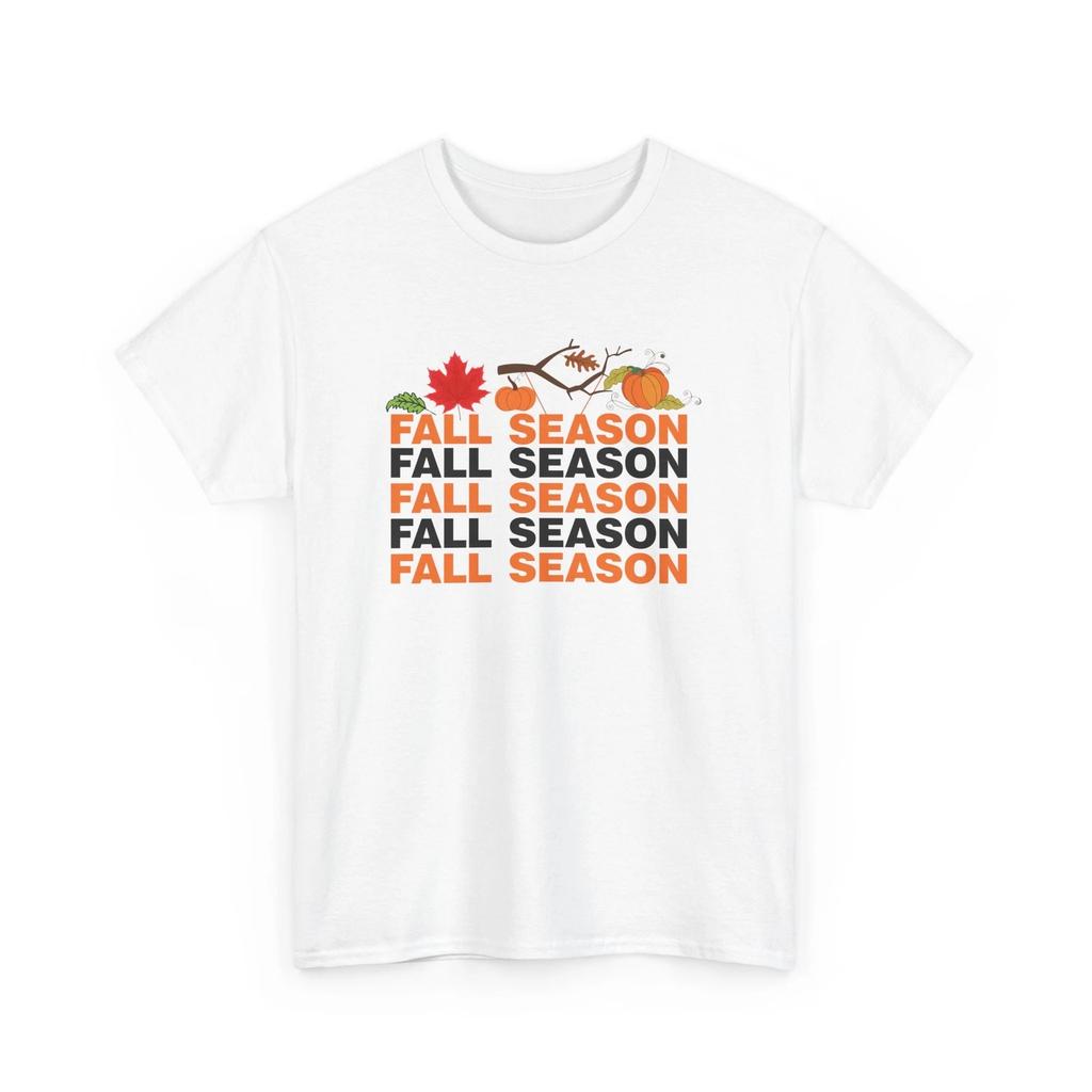Fall Aesthetic T-Shirt | Autumn Leaves Pumpkin Spice Tee | fall season Shirt