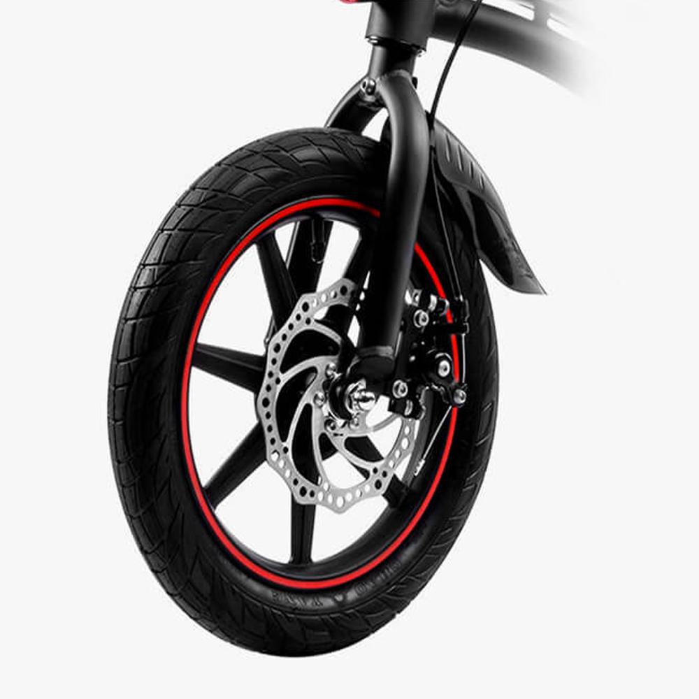 Электровелосипед DYU D3F 14" Мотор 250 Вт Складной Городской Электровелосипед 36В 10Ач Двойной Дисковый Тормоз Максимальная Скорость 25 км/ч Максимальная Нагрузка 120 кг