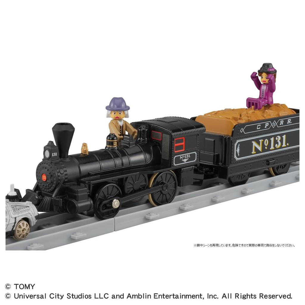 TAKARA TOMY Plarail Назад в будущее Часть 3 Паровоз 131 Поезд Машина времени Игрушка для детей от 3 лет и старше Нет. &