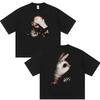 Drake The Iceman Vintage Tshirt Street Engineered Men Women Oversized Short Sleeve Y2k Cotton Short Sleeve Female Male Clothing
