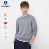 Navigare Men's 100% Cotton Round Neck Knit Sweater