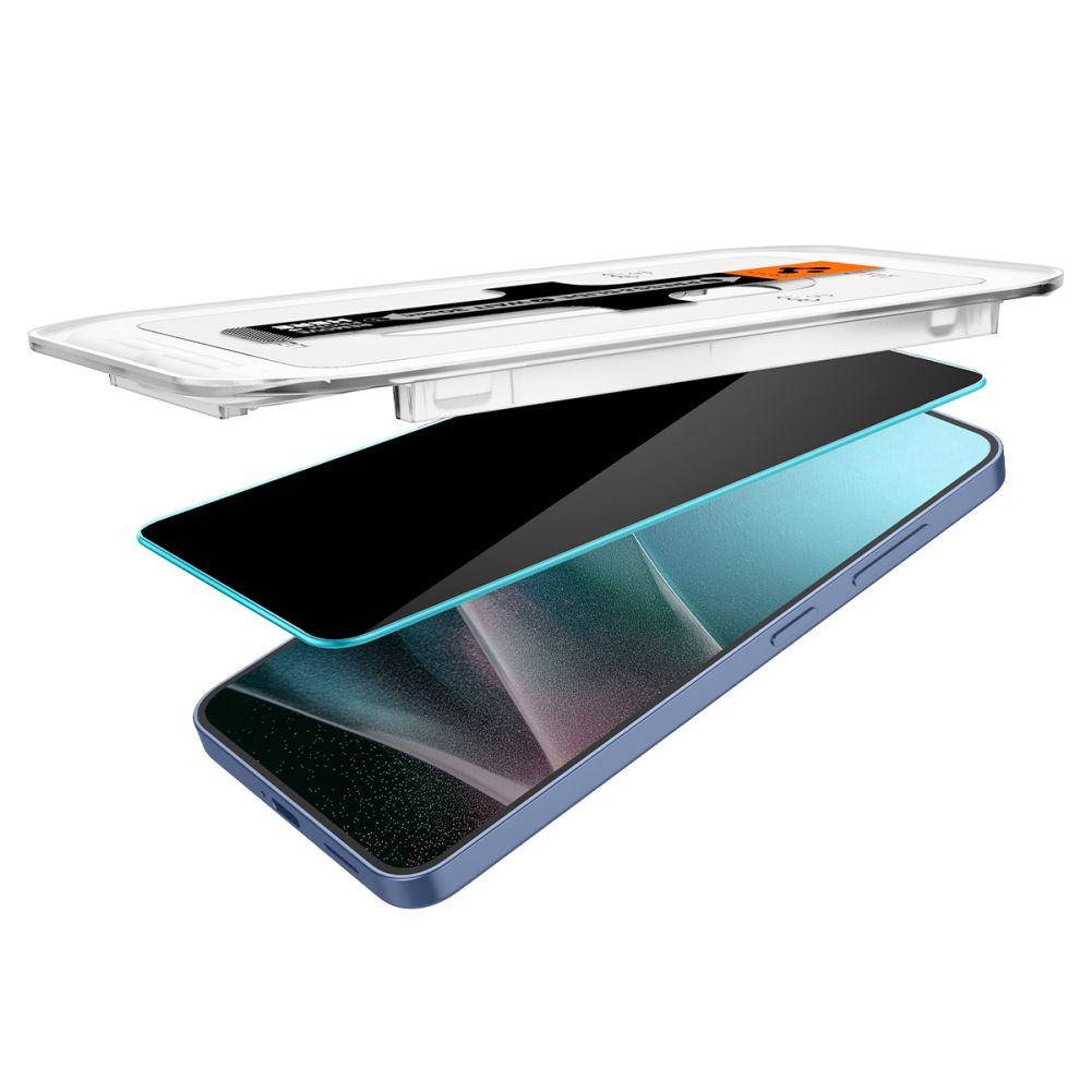 Szkło Prywatyzujące Spigen Glas.tr Ez Fit Hd 2-Pack Galaxy S24 / S25 Privacy