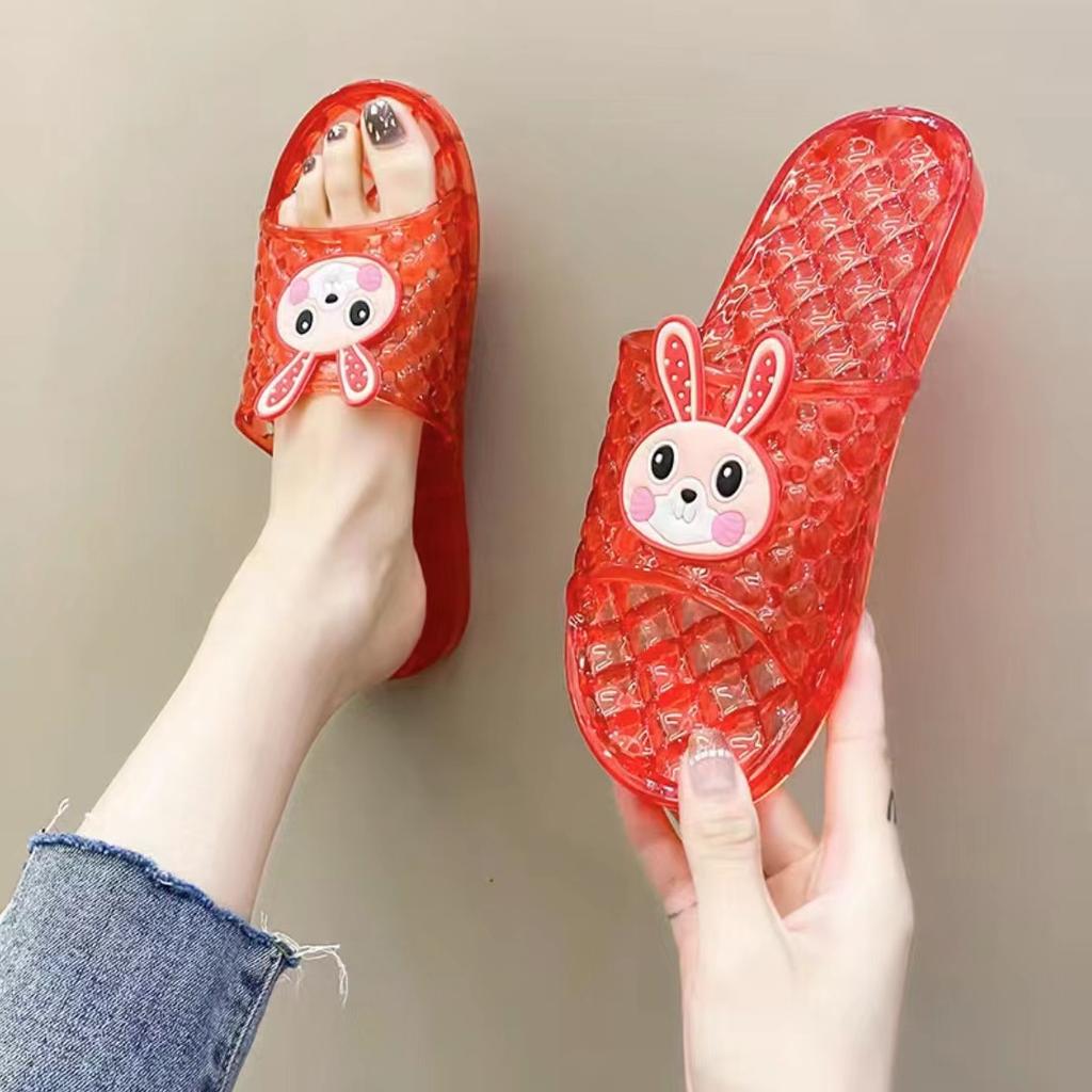 Fashion Slides Transparent Cute Sandals Cartoon Jelly Anime Kawaii Woman Slippers Clear Shoes For Women New Style Premium Sale Eva