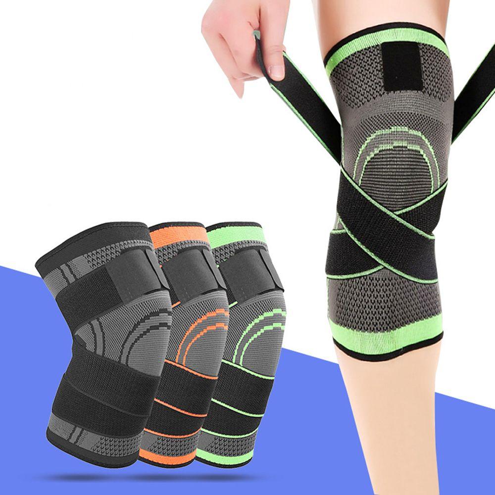 Male Nylon Protective Adult Elastic Knee Pad Compression Knee Pad Knee Sleeve Sports Knee Support