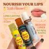 1PCS Moisturizing Fruit Lip Balm Long Lasting Nourishes Lips Reduce Lip Line Anti Aging Anti-drying Hydration Lip Care Lipstick