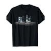 Men's Chess Lovers' Graphic Tee - 100% Cotton Short Sleeve T-Shirt with Humorous Design