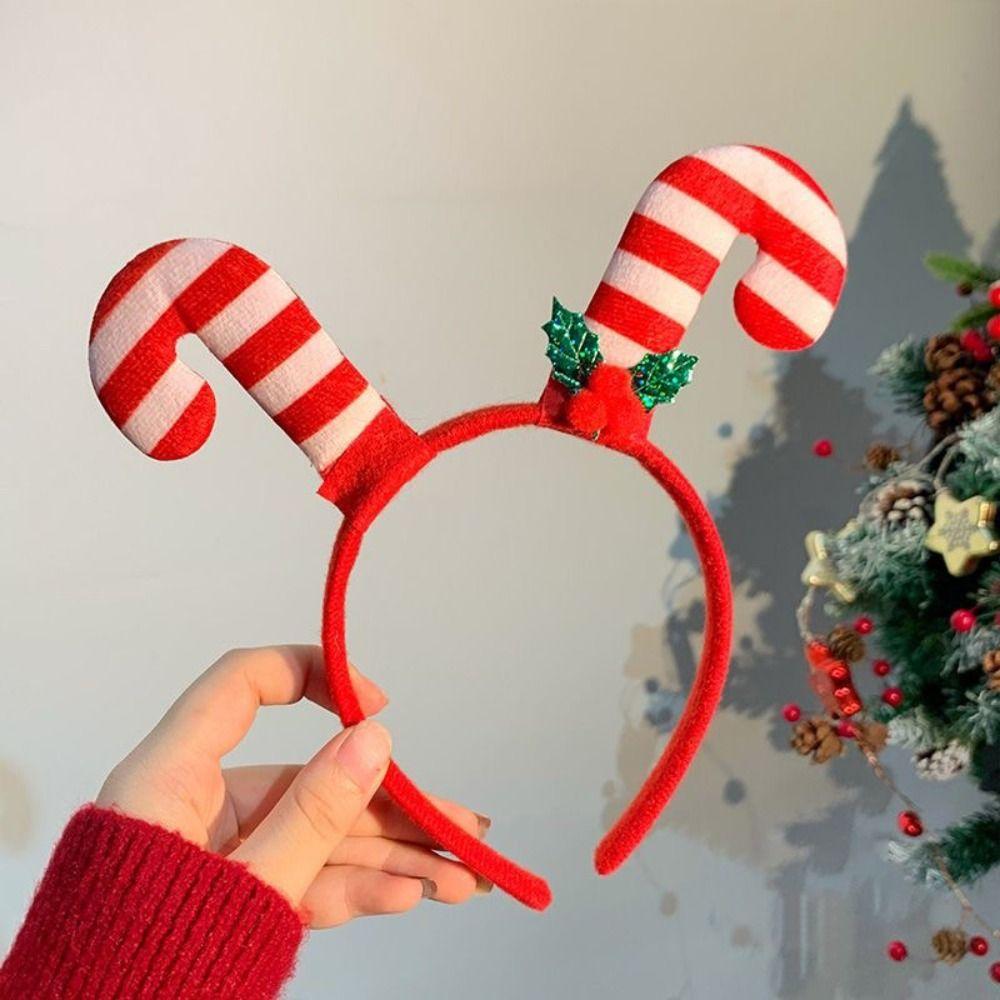 Cute Cartoon Christmas Headwear Photo Props Xmas Hat Bands Christmas Headband  Christmas Decor