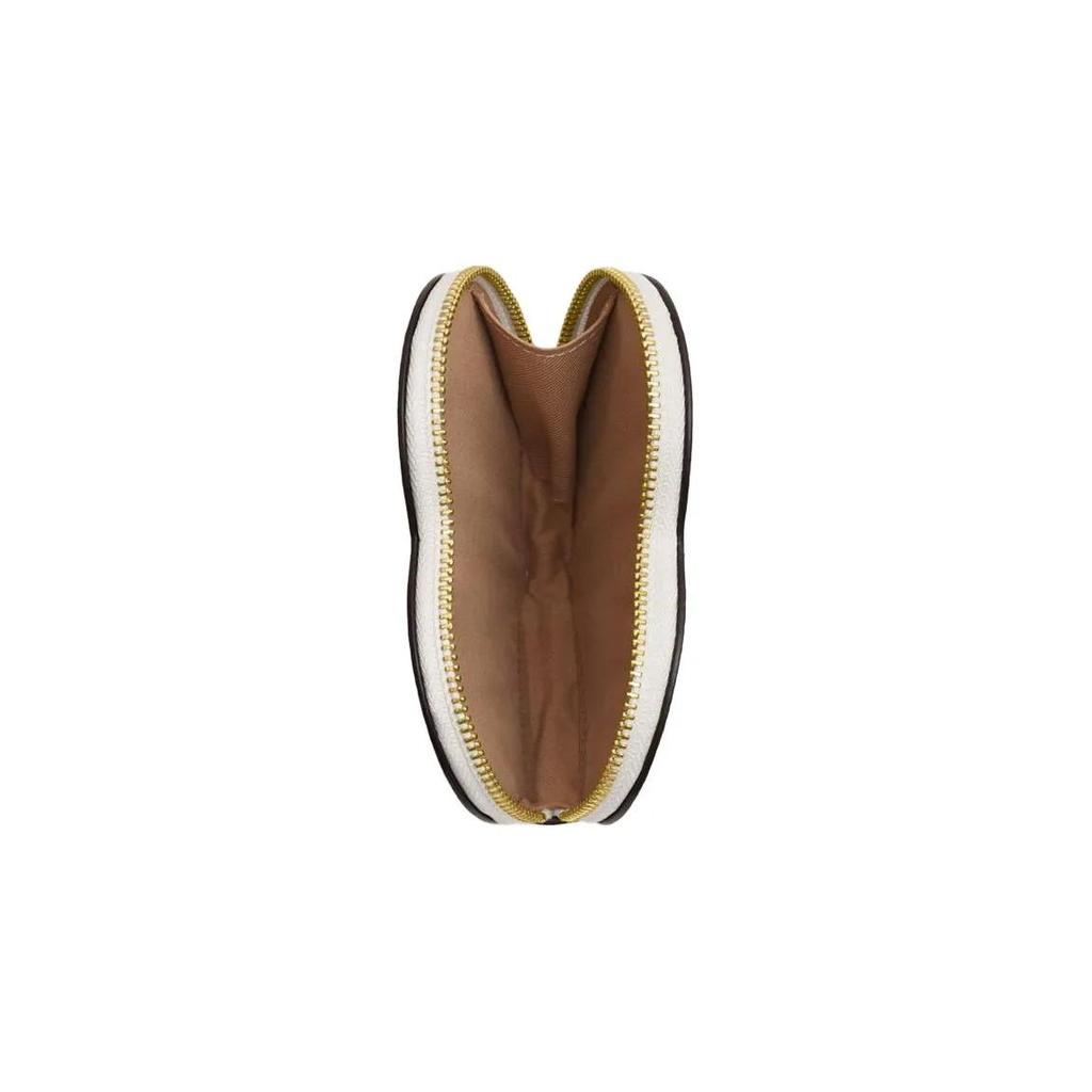 COACH Heart PVC Wallet Women's Light Khaki (Unisex) Wallets CP480 IMOTV