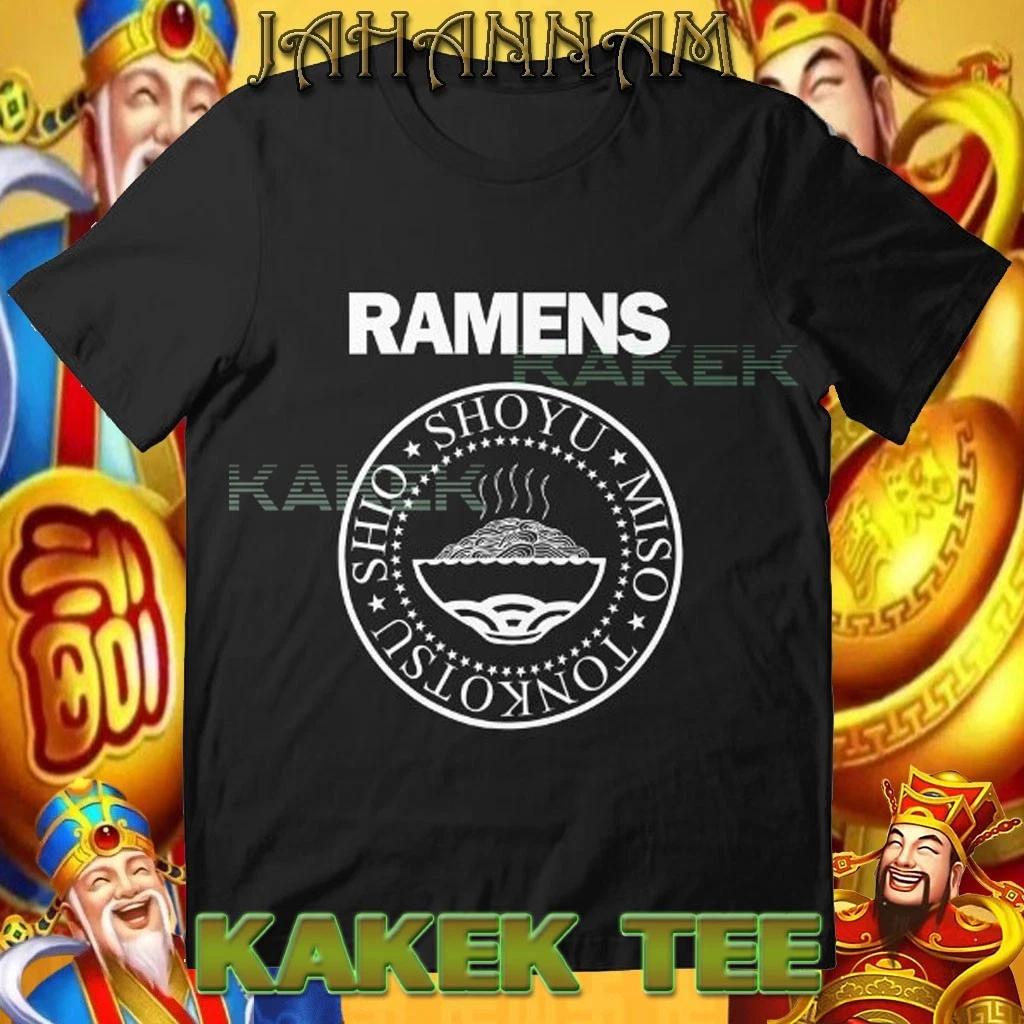 Новая Футболка с Логотипом The Ramens Американская Смешная Размеры от S до 5XL