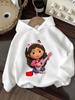 Playful Gabby's Dollhouse Pullover Hoodie Kids Summer Cute Crewneck Casual Age 3-14