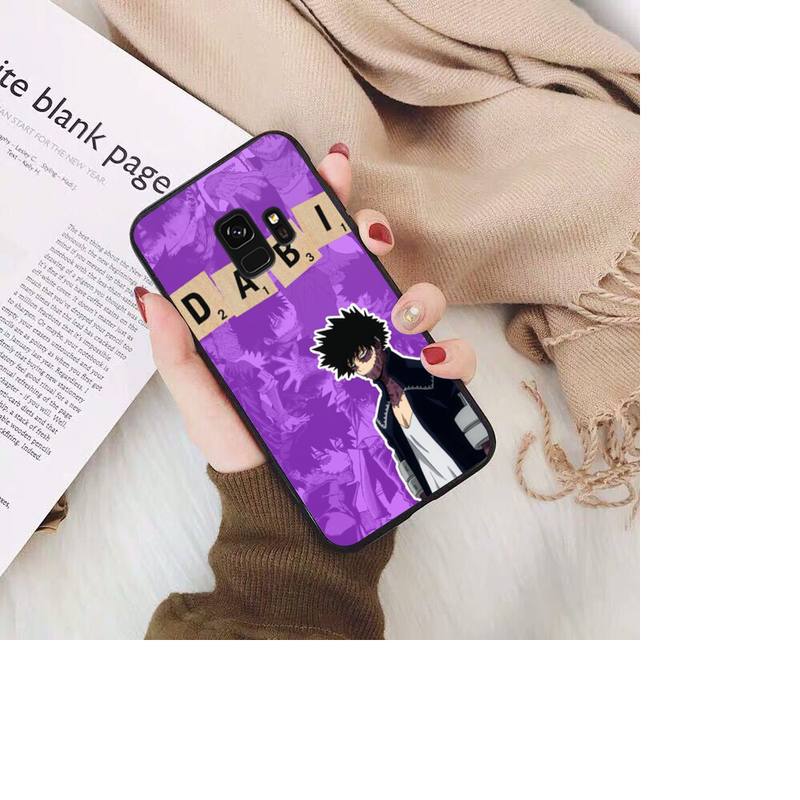 Чехол для телефона Dabi My Hero Academy для Samsung Galaxy S20 S10 Plus S10E S5 S6 S7edge S8 S9 S9Plus S10lite 2020