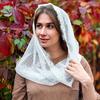 Кружевной Шарф-Вуаль Платок на Голову для Свадьбы Покрытие Головы Шарф Фата для Невесты Вуаль для Православной Церкви для Формальных Мероприятий