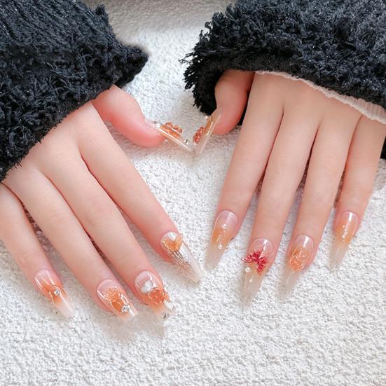 30 шт./пакет смоляные камелия стразы для ногтей красивые прочные банты аксессуары для дизайна ногтей