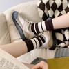 Спортивные носки женские с полосками Little Bear повседневные носки средней длины осенне-зимние носки трендовый стиль Харадзюку дышащие