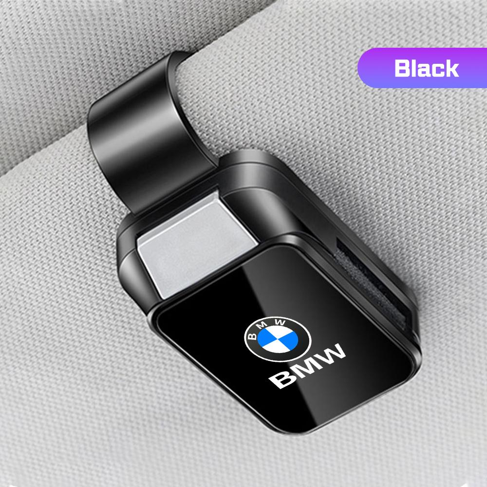 ZLK17 Car Interior Visor Glasses Clip Sunglasses Holder For BMW X1 X2 X3 X5 X4 X6 X7 1 3 5 6 7 Series E60 E90 E70 F48 G20 G30 i3 i7 i8