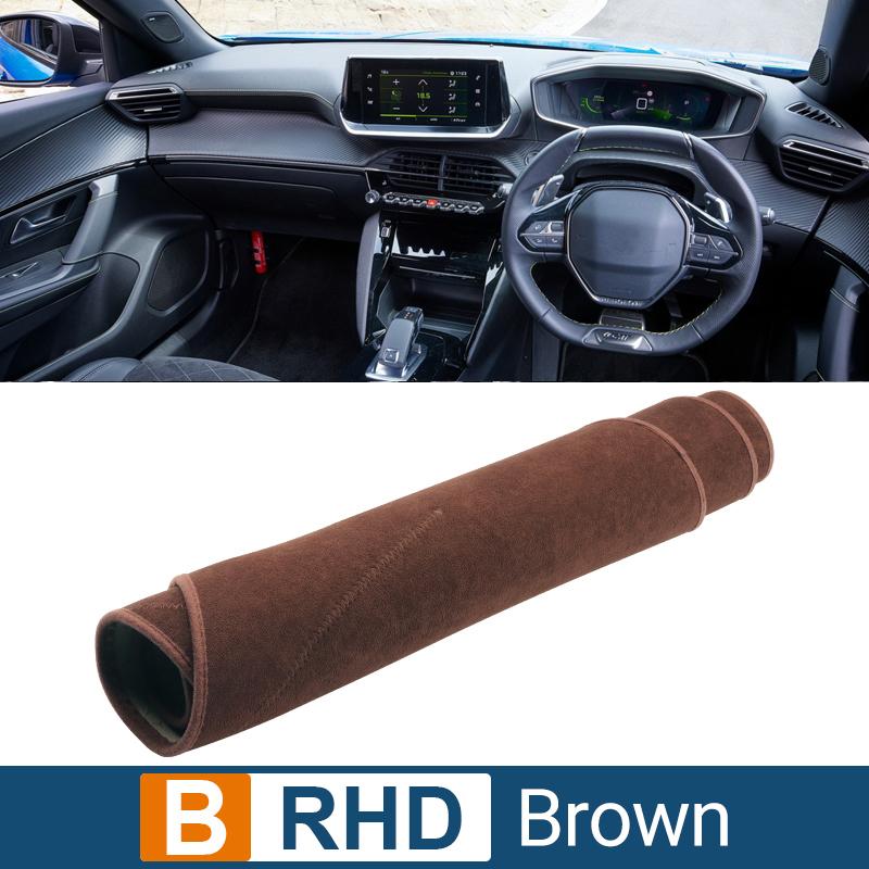 Car Accessories For Peugeot 2008 E2008 GT Line 2022 2023 Dashboard Cover Avoid Light Mat Sun Shade Anti-UV