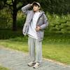 New Balance Пуховик Унисекс Серый AMJ23341-ZNC