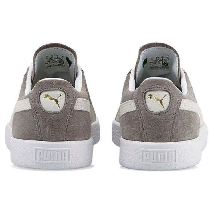 Puma Кроссовки унисекс замшевые Vintage Steel Grey Белые 374921-20