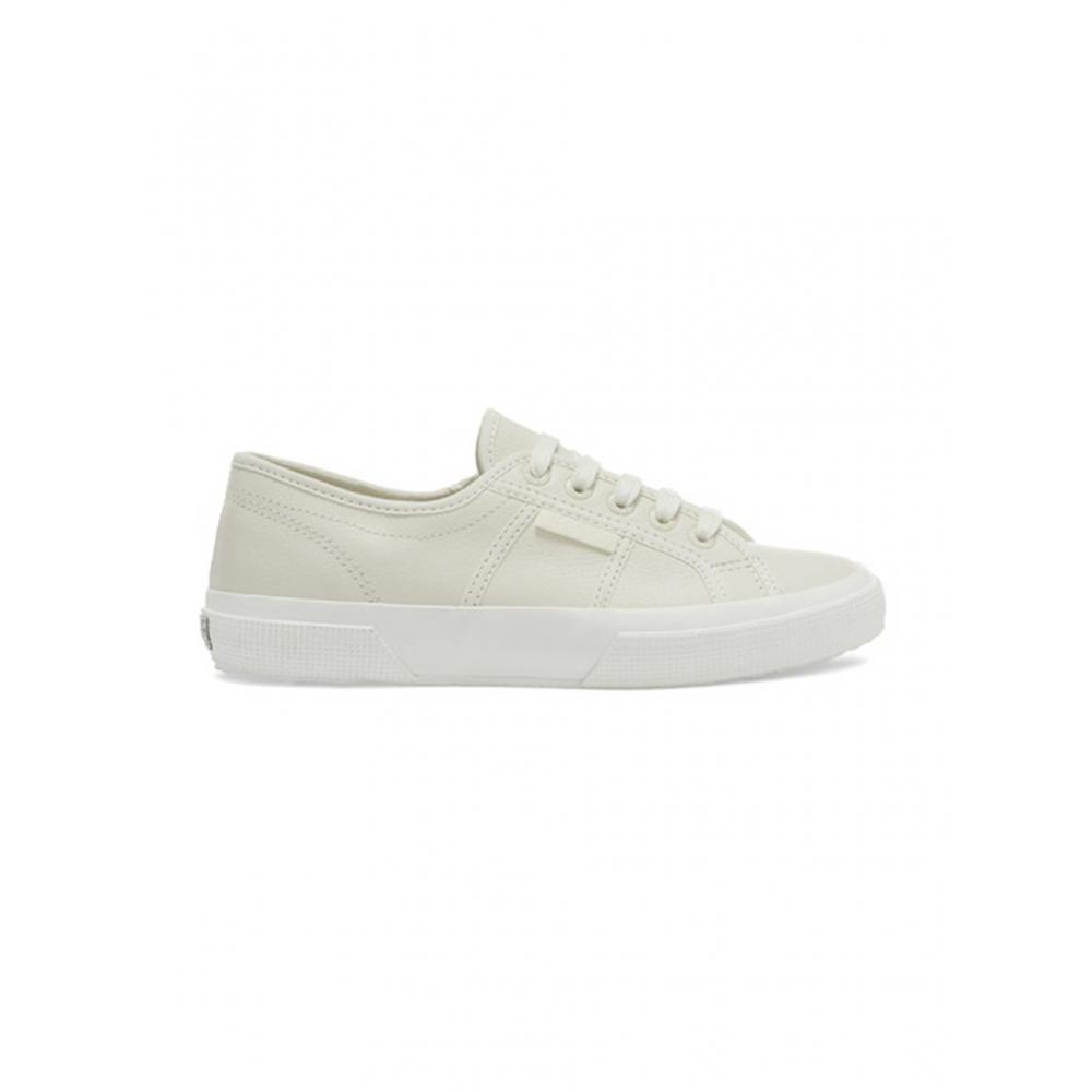 Superga S009vh0adg Tumble Leather Beige 2750