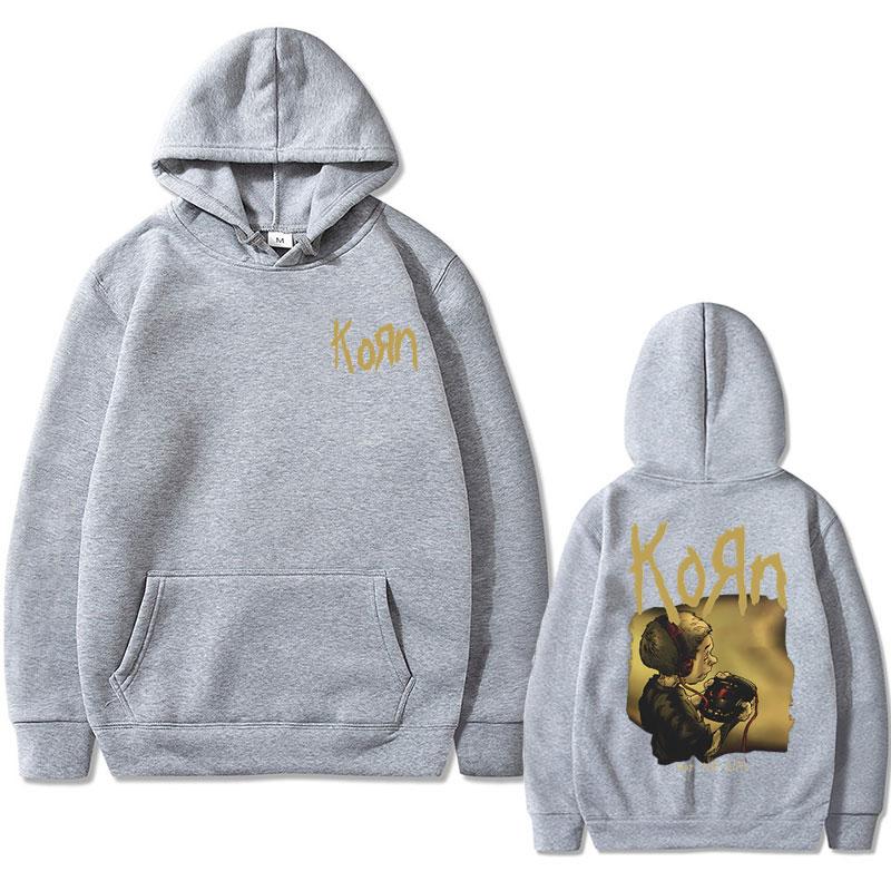 Винтажная толстовка рок-группы 90-х годов Korn Got The Life, уличная одежда, повседневный свитшот унисекс, большие толстовки унисекс, свободный пуловер унисекс