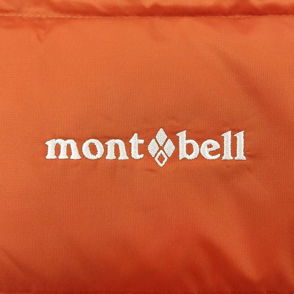 Montbell легкая альпийская пуховая куртка мужская верхняя одежда для холодной погоды пеший туризм треккинг 1101608 (кирпич/xl)