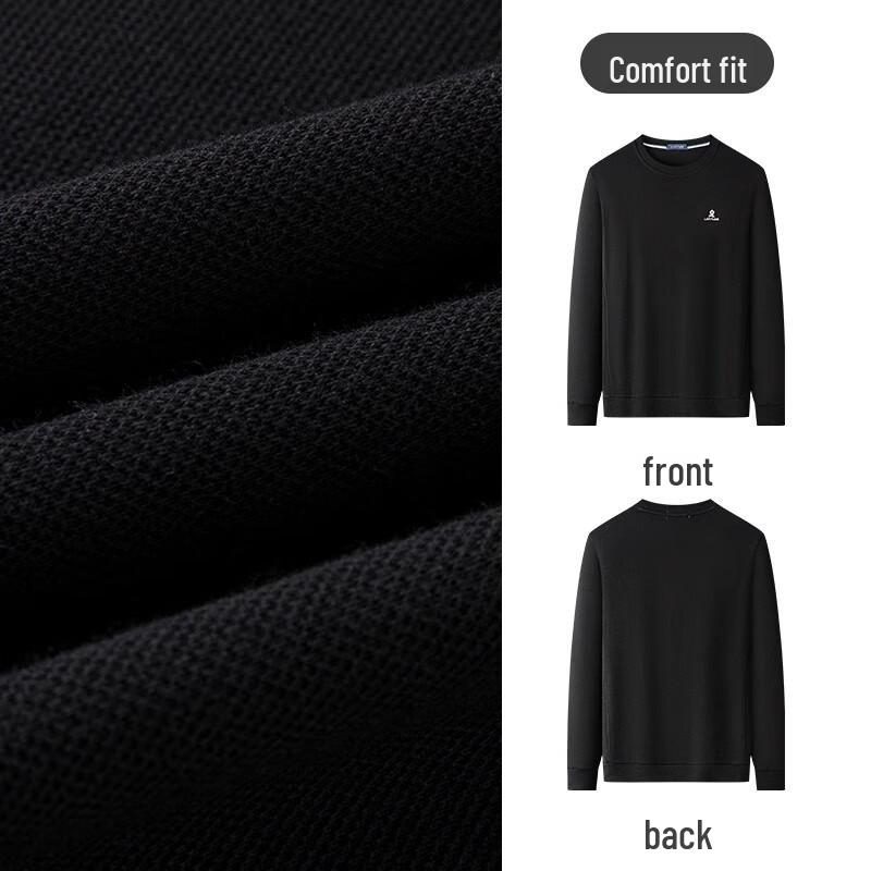 MONTAGUT Men's Super Soft Air Layer Crewneck Sweatshirt