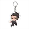 Anime Jujutsu Kaisen Cosplay Funny Keychain Gojo Satoru Geto Suguru Acrylic Car Keyring Bag Pendant Fan Collection Props Gift