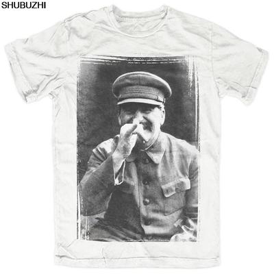 Смешные шутки про Сталина СССР Россия Футболка. Новая футболка с коротким рукавом и круглым вырезом из 100% хлопка, повседневная одежда, мужской топ