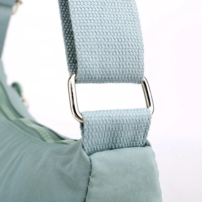 Сумка через плечо для женщин, сумки-мессенджеры, водонепроницаемая нейлоновая женская сумка, дорожная сумка, офисная сумка