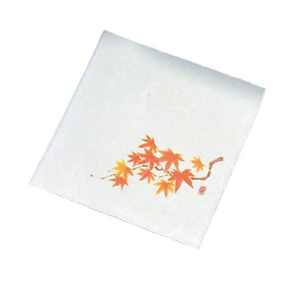 Morisai New Four Seasons Kaishi Paper, 4 Inches (100 Sheets), Red Maple, NS-24