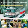 48/72 Eggs Incubator for Chicken Goose Bird Quail Incubation Tools Full-automatic Intelligent Control Incubation Equipment