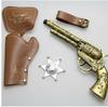 Аксессуары для ковбойского костюма Ковбойская шляпа Бандана Игрушечные пистолеты с кобурой на поясе Ковбойский набор для Хэллоуина Нарядный шестипредметный набор
