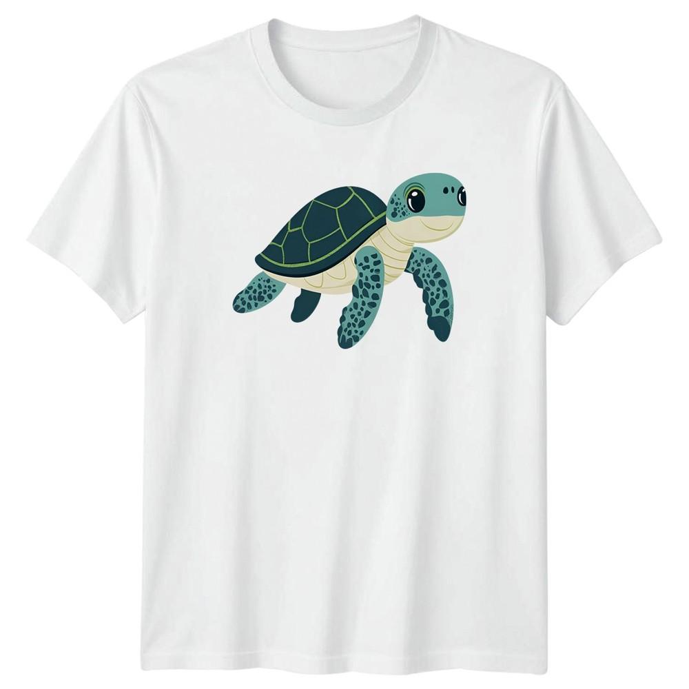 Cute Sea Turtle TShirt Ocean Life Marine Animal Gift For Him And Her