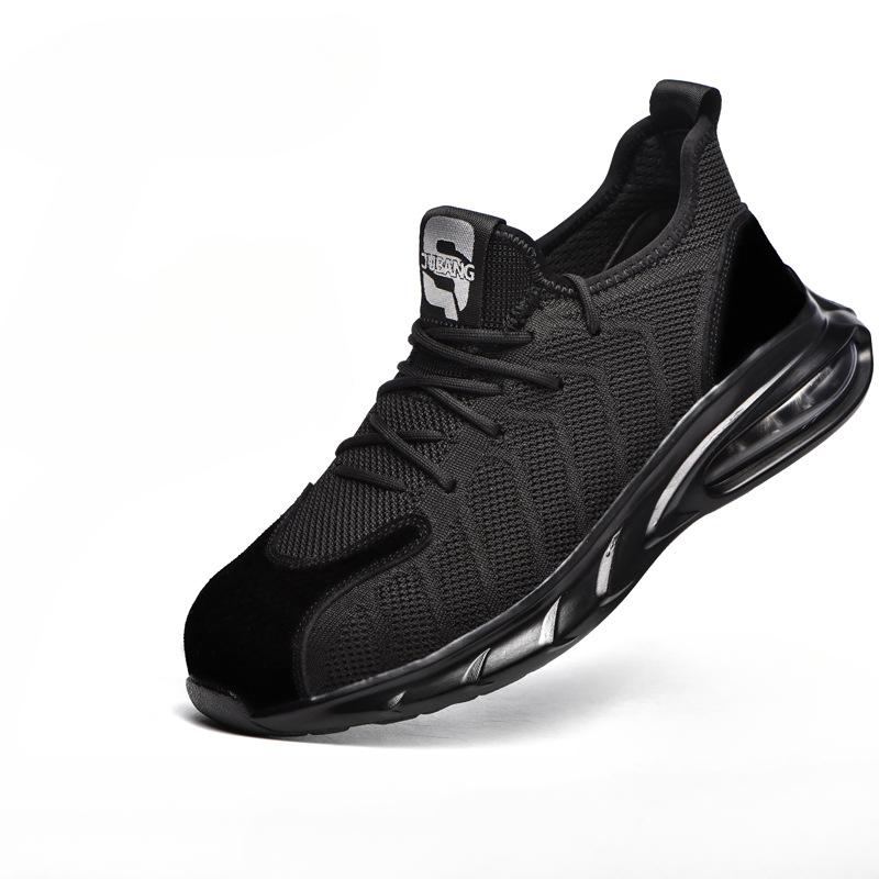 Дышащая, противоударная и противопрокольная стальная изоляция носка защитная рабочая защитная обувь