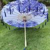 Silk Cloth Women Umbrella Antiquity Hanfu Tassel Umbrella Dance Performance Umbrella Photograph Props Umbrella Craft Ancient Point Oily Paper Umbrella