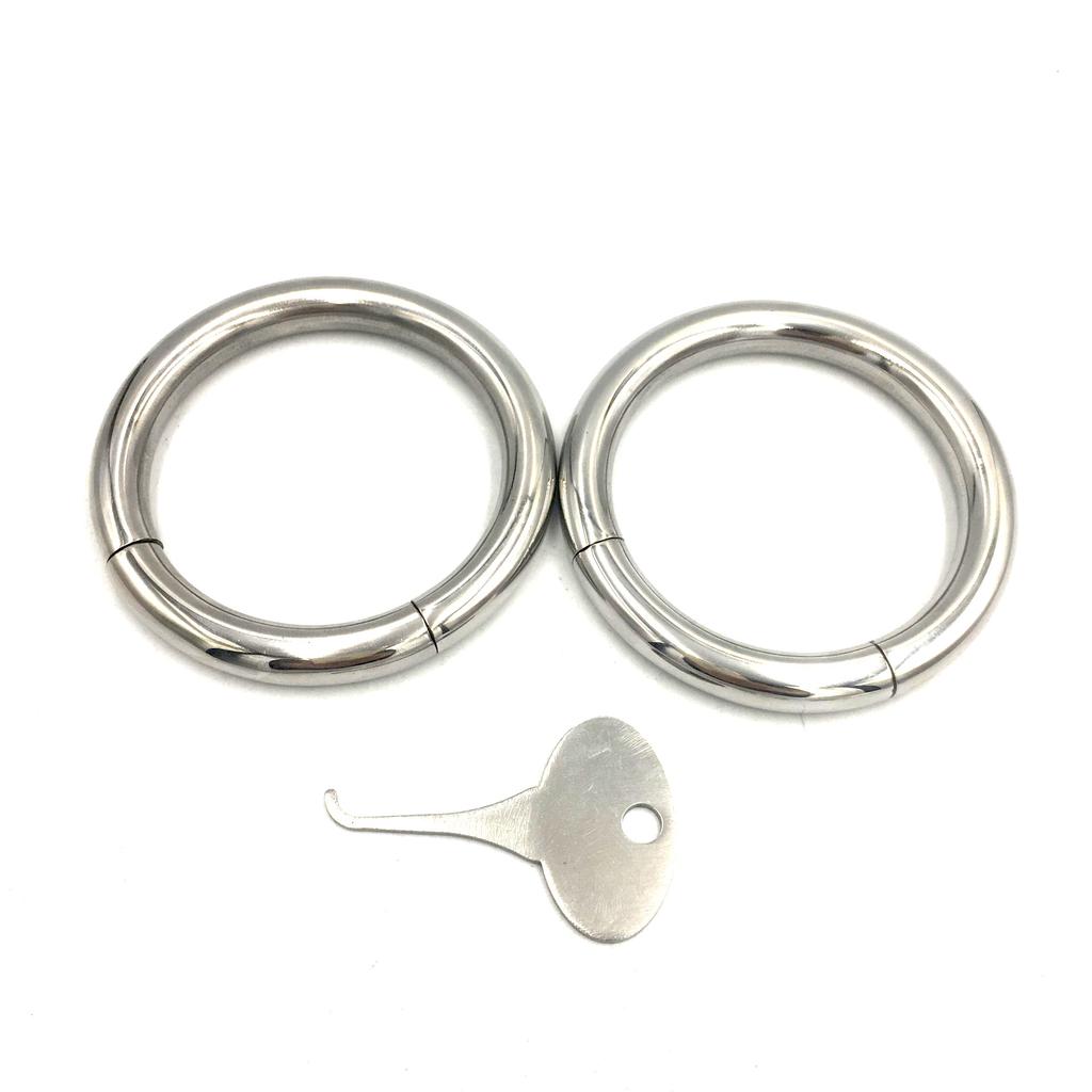 Black Emperor New Round Ring Collar Bracelet Anklet Set Without Small Ring Adult Sex Toys