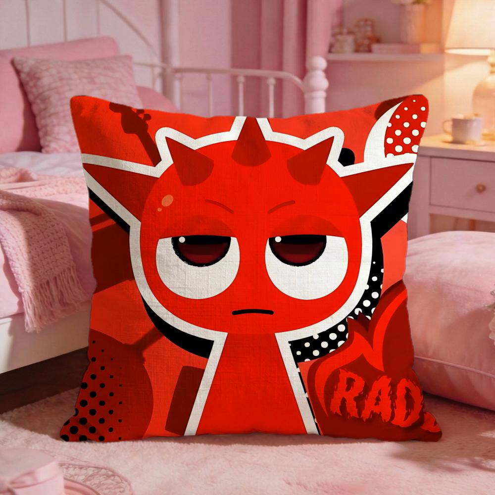 SSprunkis Classic Game Cushion Cover Premium Comfort Reversible Pillow Cove Two In One Design For Any Room Car Interior