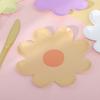10pcs/set Picnic Cake Tray Daisy Tableware Paper Disposable Cake Plates Cute Flower Dinner Plates