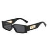Tiny Square Leopard Sunglasses For Women Luxury Samll Panther Rectangle Punk Sun Glasses Shades Gafas De Sol Hombre