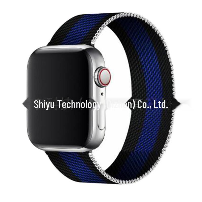 Совместимый металлический ремешок-петля для Apple Watch Series 5-9, SE