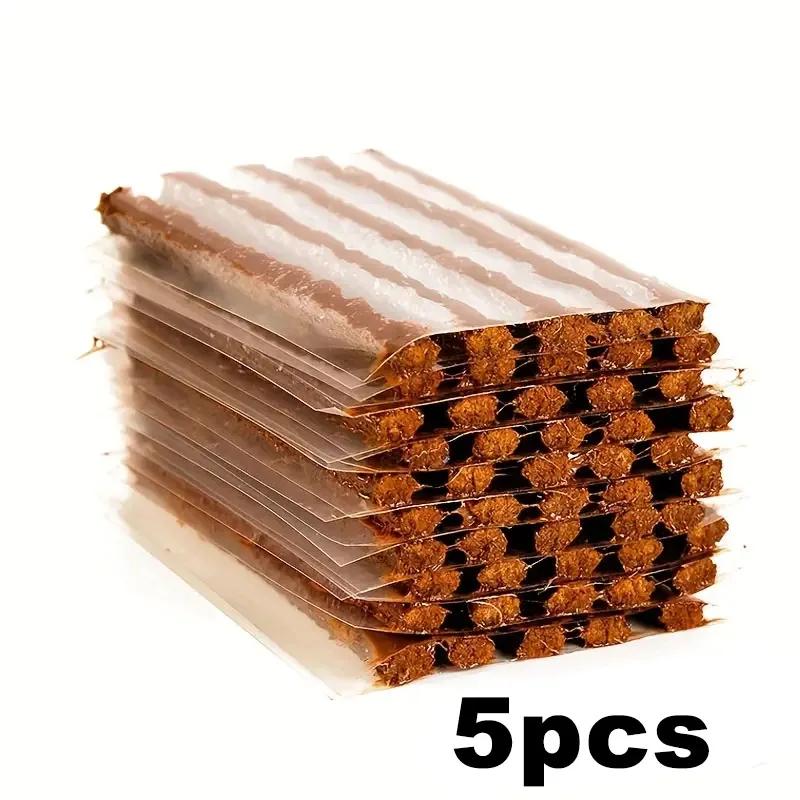 100pcs Tubeless Tire Repair Strips Car Motorcycle Bike Tyre Puncture Repairing Plug Seal Tools Rubber Strip Tires Repair Tool
