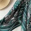 New Spring and Summer Headscarf Printed Twill Large Square Scarf Small Fragrant Silk Scarf Women's Anti-scarf Decorative Scarf Shawl
