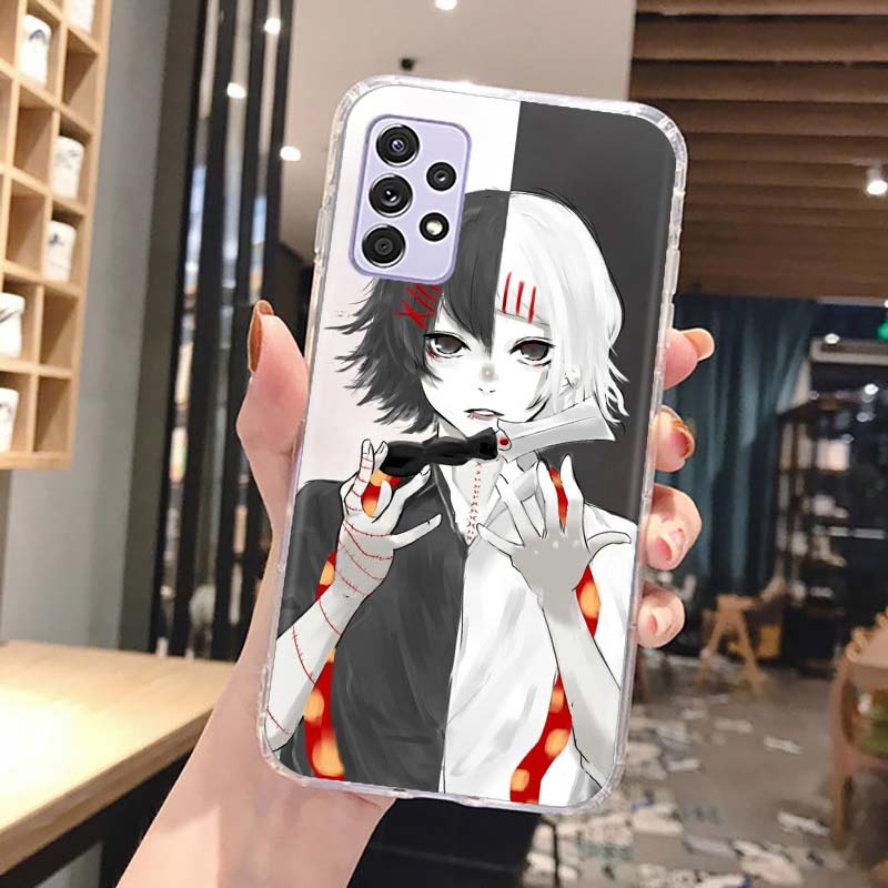 JUUZOU SUZUYA Tokyo Ghouls Чехол для телефона Для Samsung Galaxy A13 A14 A15 A16 A17 A53 A54 A55 A56 A33 A34 A35 A36 A23 A24 A25 A