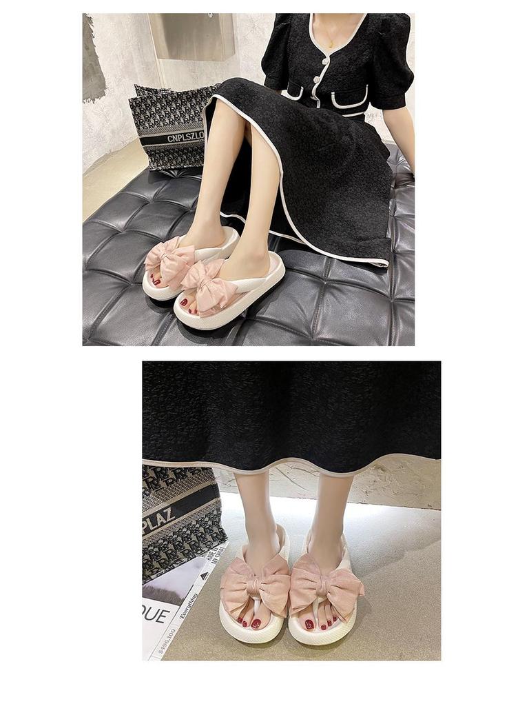 Women's Thick-Soled Non-Slip Summer Flip-Flops: Fashionable Outdoor Sandals & Indoor Slippers